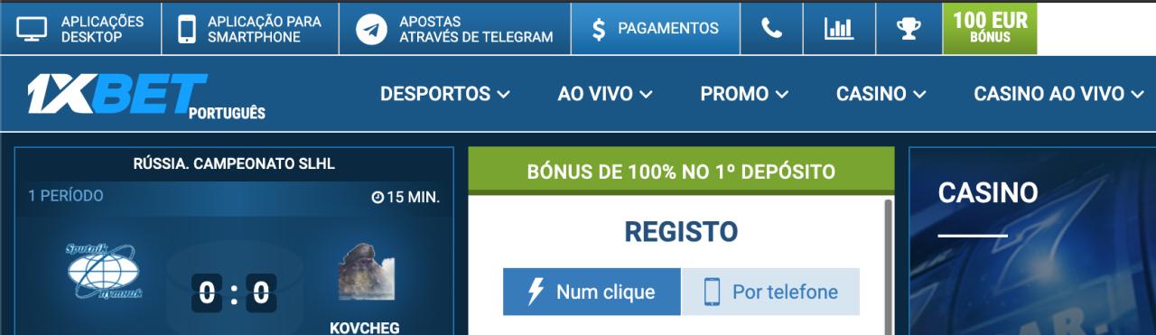 1xBet – Apostas Esportivas e Cassino Online no Brasil